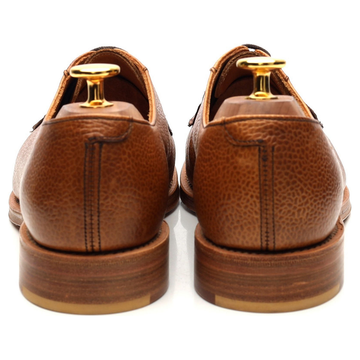 Women&#39;s &#39;Mabel&#39; Brown Leather Derby UK 5 D