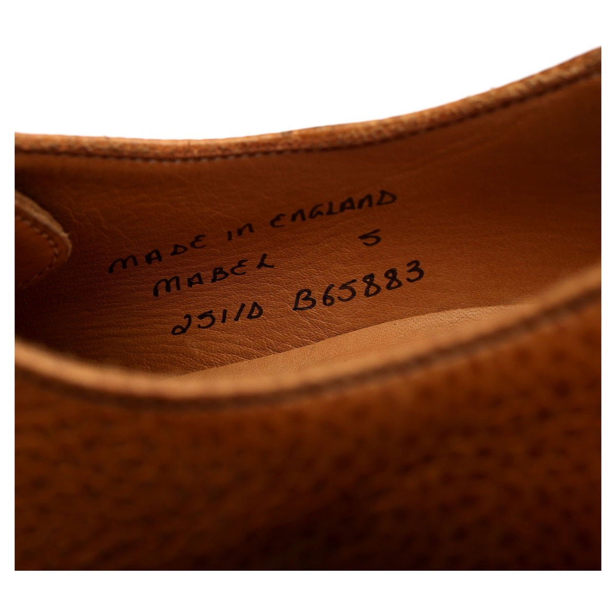 Women&#39;s &#39;Mabel&#39; Brown Leather Derby UK 5 D