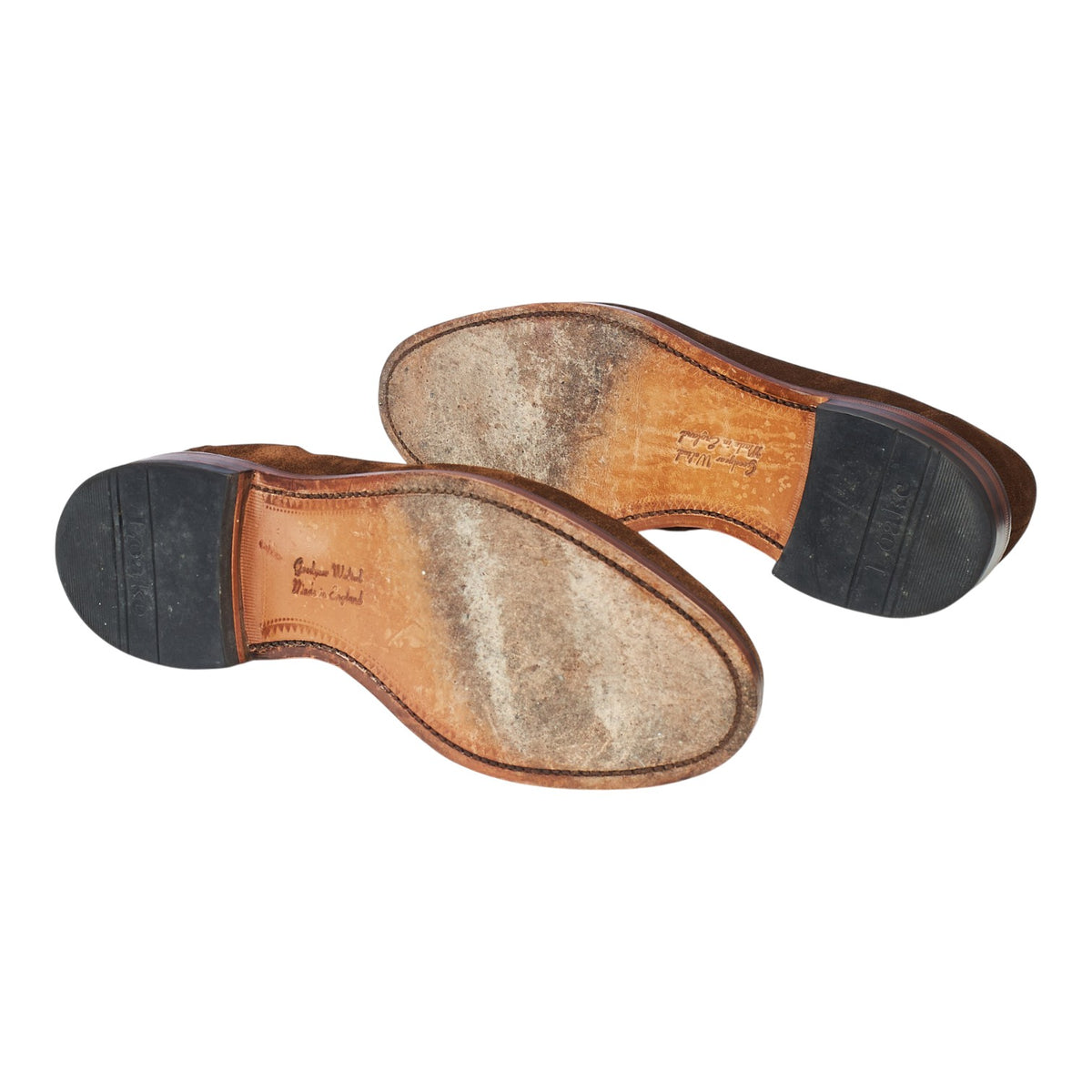 'Imperial' Brown Suede Loafers UK 7 F