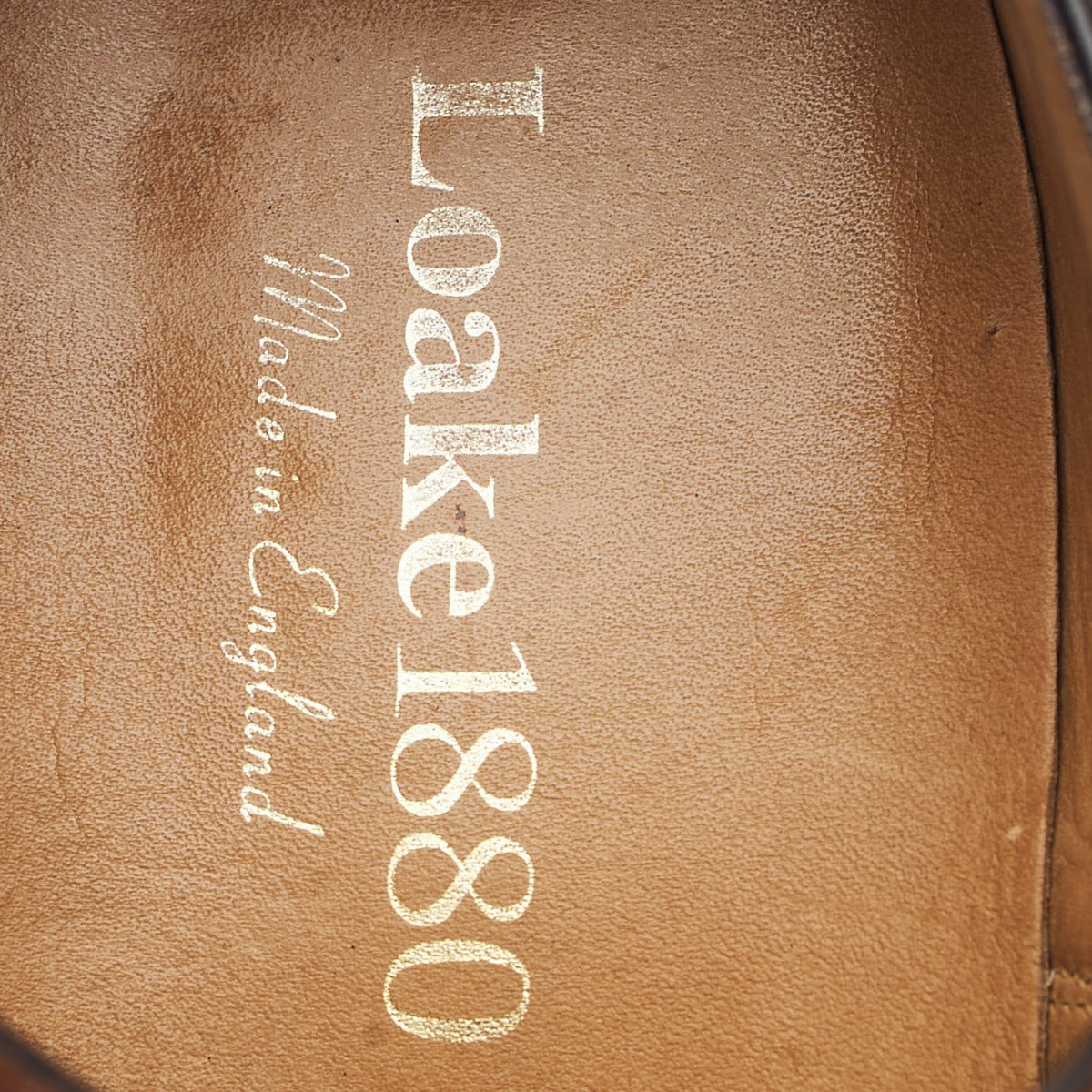 1880 'Aldwych' Tan Brown Leather Oxford UK 8 F