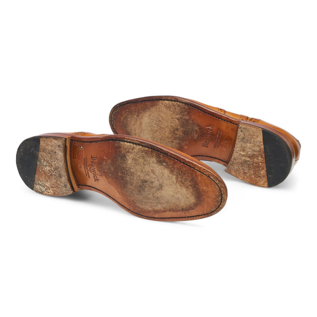 'Balfour 2817' Tan Brown Oxford Brogues UK 9 F