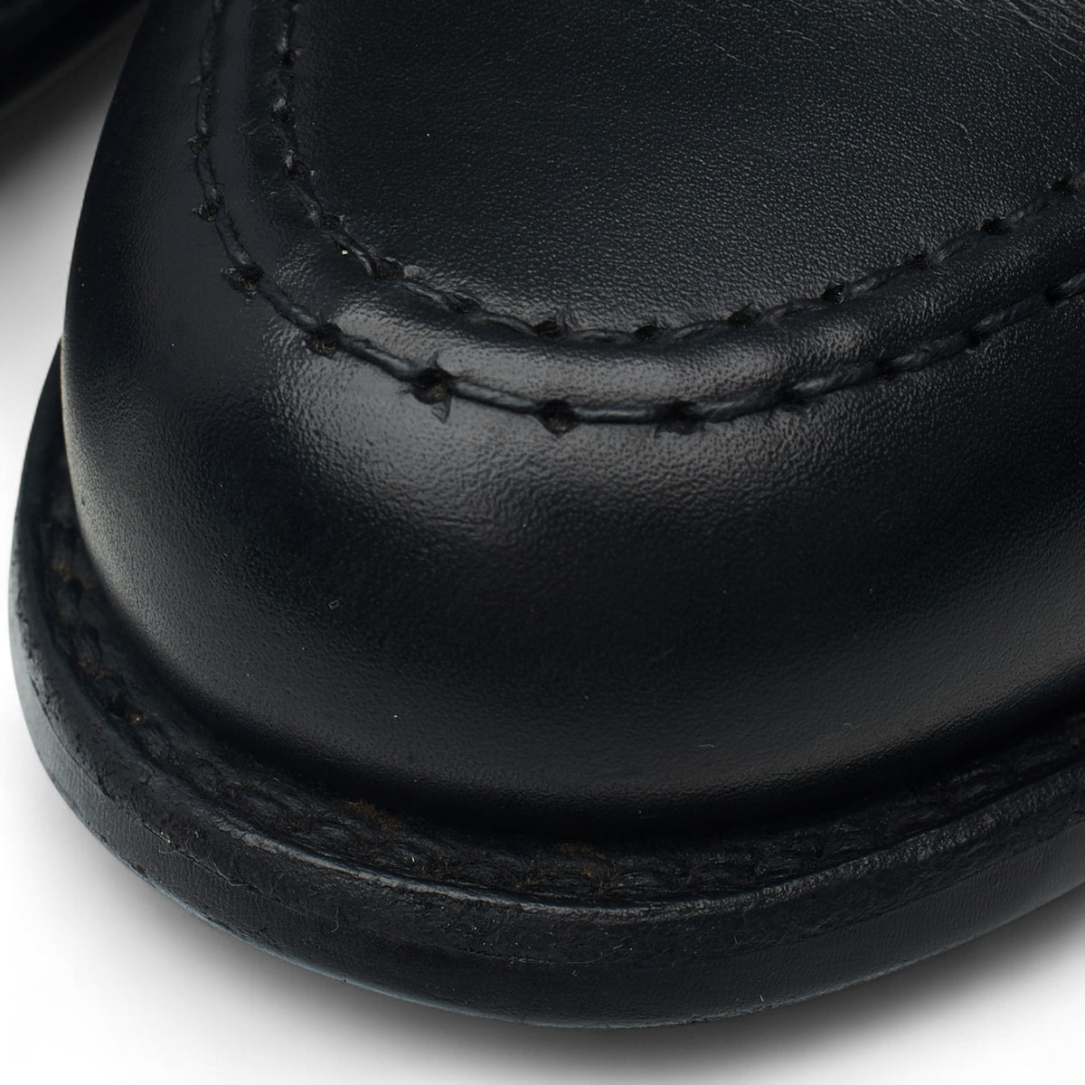 'Boston 2' Black Leather Loafers UK 9.5 E