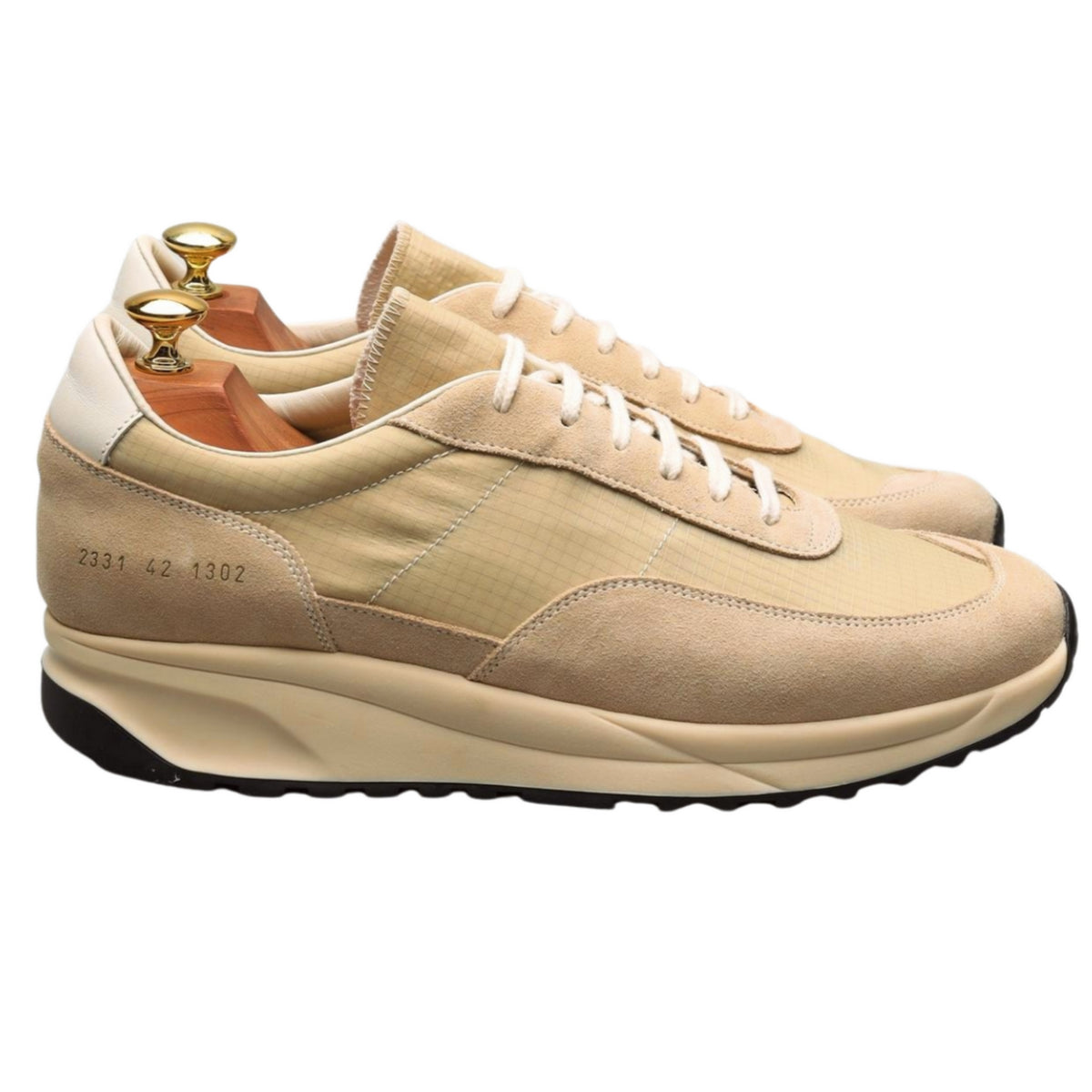 &#39;Track 80&#39; Beige Sneaker UK 8 EU 42