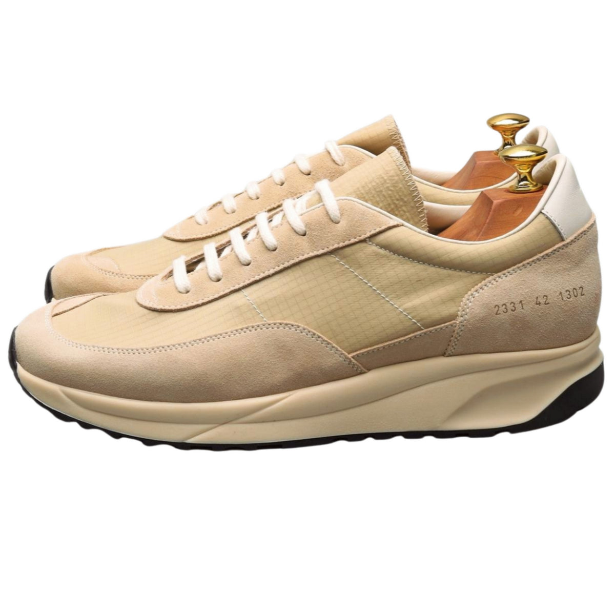 &#39;Track 80&#39; Beige Sneaker UK 8 EU 42