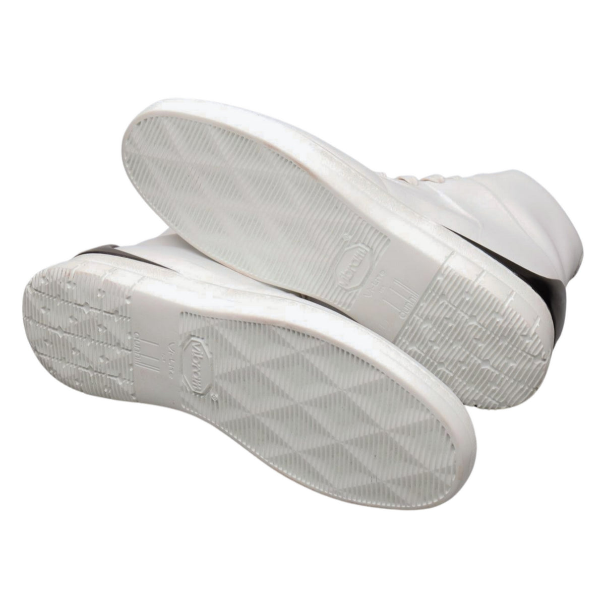 &#39;Radial Spoiler&#39; White Leather Hi Top Sneaker UK 9 EU 43