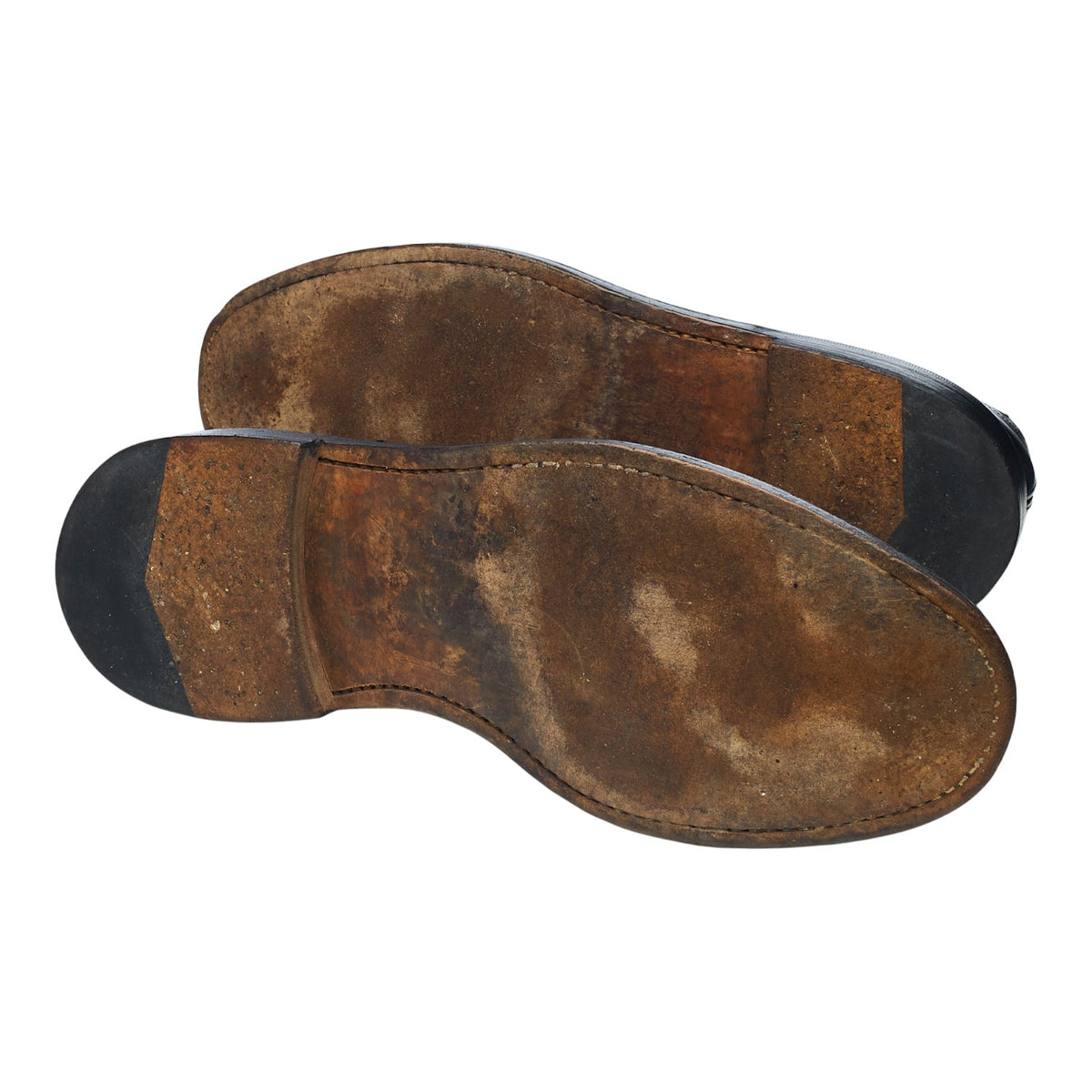 'Keswick' Black Leather Derby Brogues UK 11