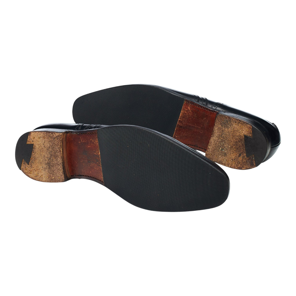 'Drummond' Black Leather Oxford Brogues UK 7 E