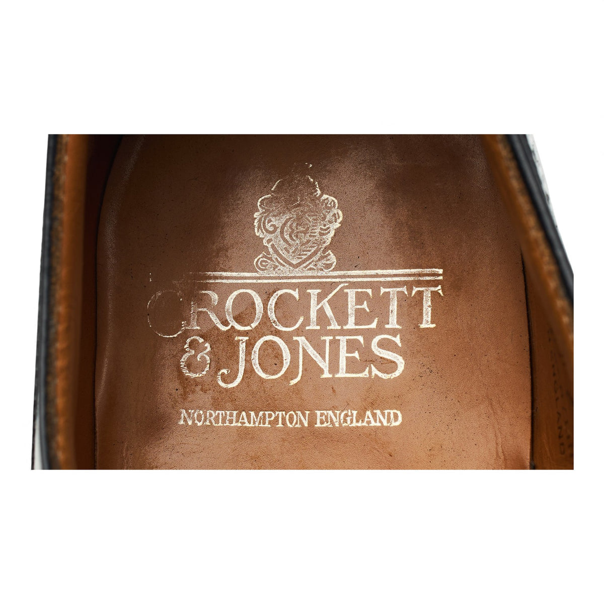 'Drummond' Black Leather Oxford Brogues UK 7 E