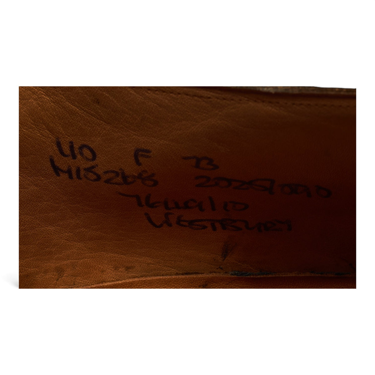 'Westbury' Black Leather Monk Strap UK 11 F