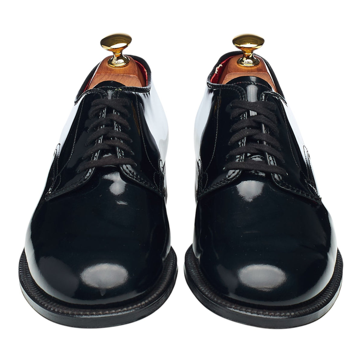 'N4405' Black Patent Leather Derby UK 6.5 US 7 D