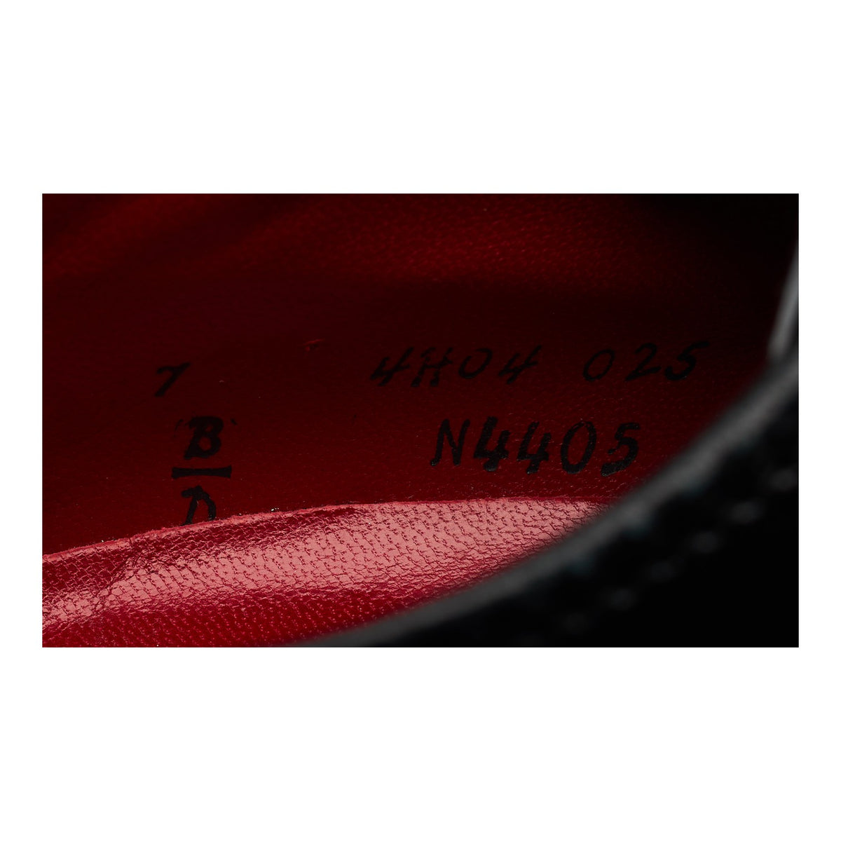 'N4405' Black Patent Leather Derby UK 6.5 US 7 D