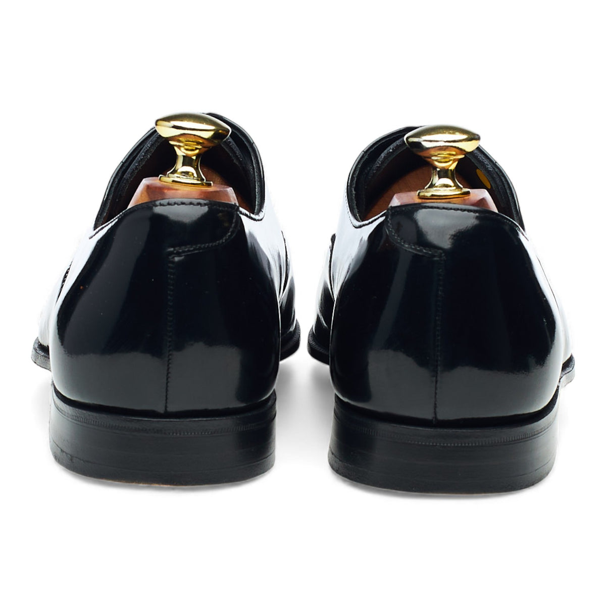 'Knightsbridge' Black Patent Leather Oxford UK 7 F