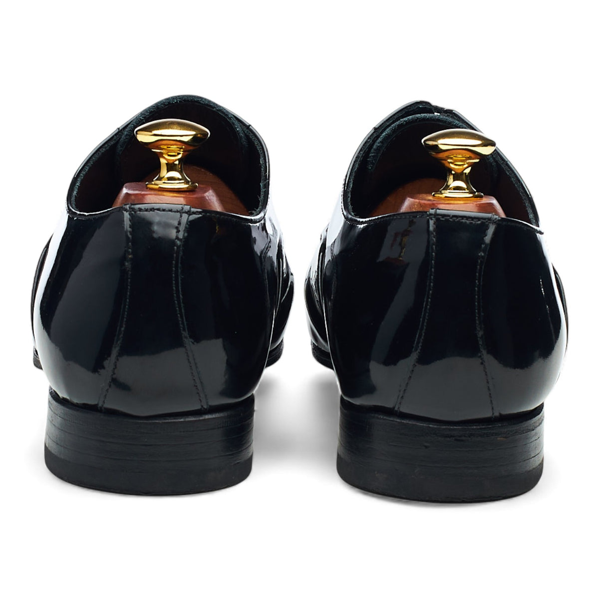 'Aston' Black Patent Leather Oxford UK 9