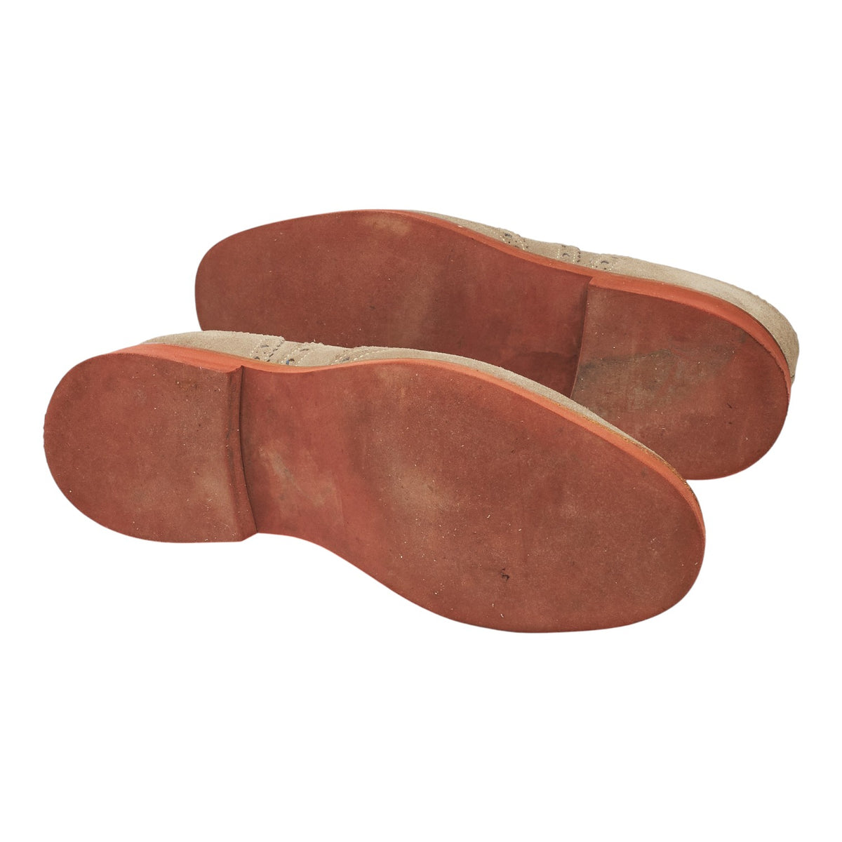 'Downton' Sand Suede Oxford Brogues UK 8 F