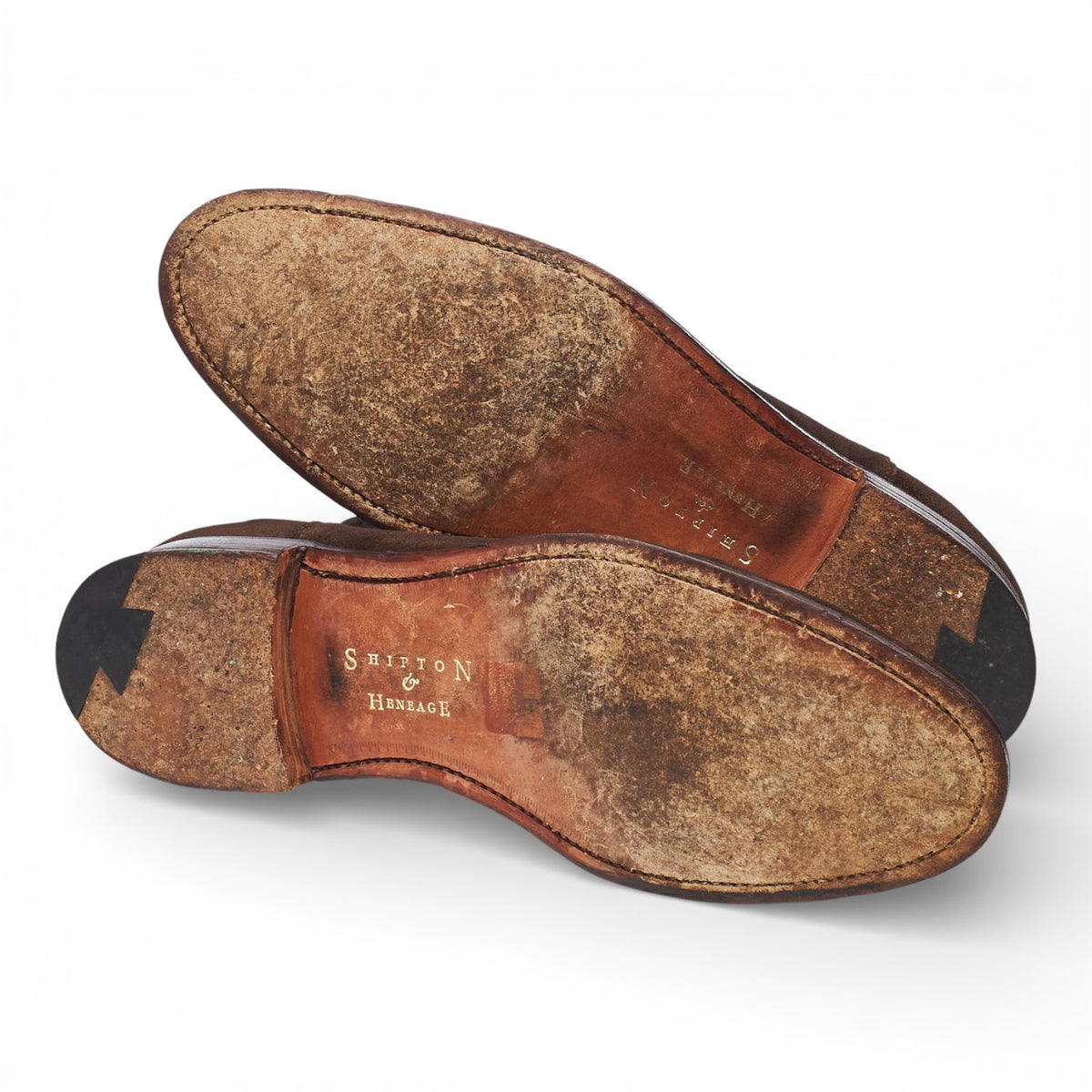 Shipton & Heneage 'Bingham' Dark Brown Suede Chelsea Boots UK 9 E