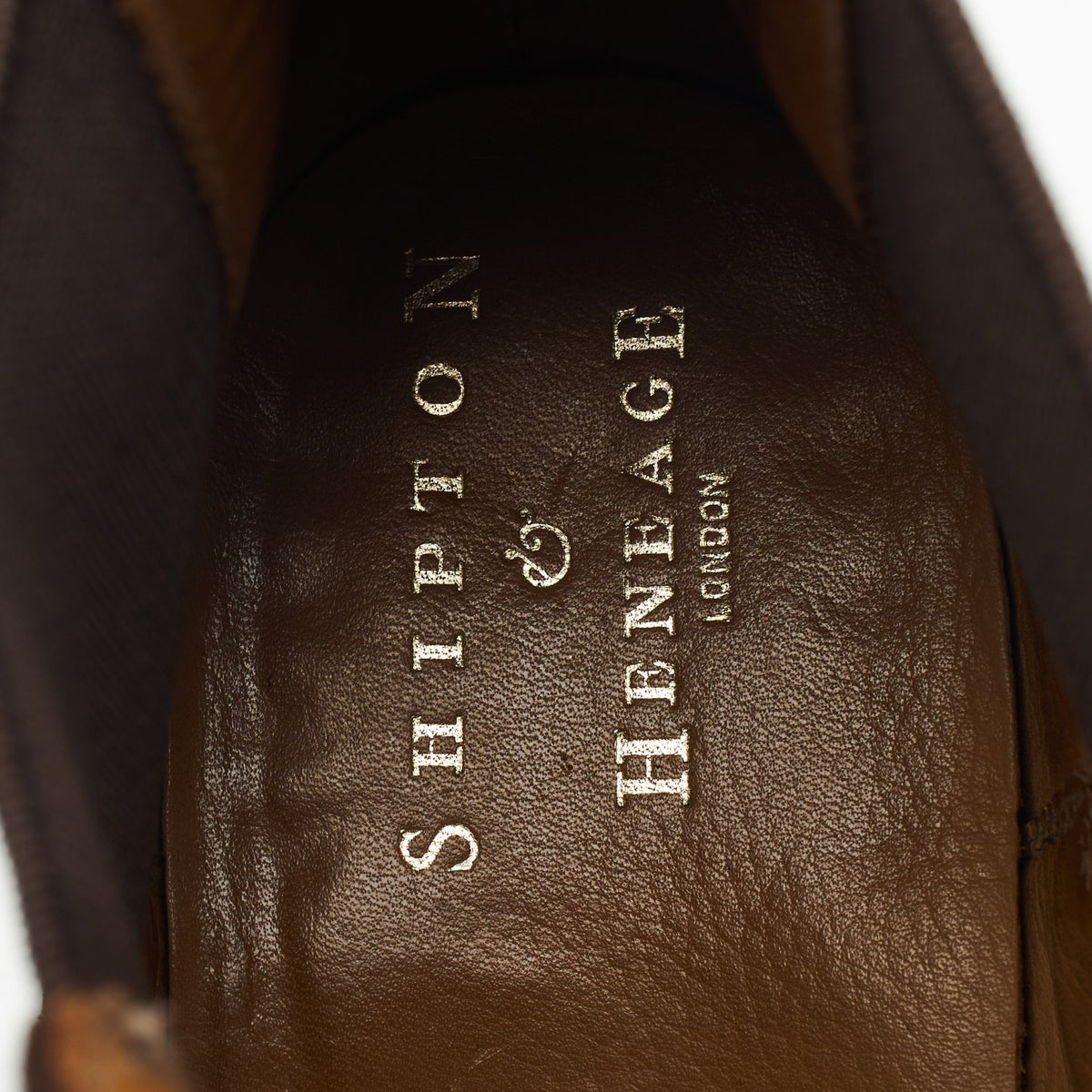 Shipton & Heneage 'Bingham' Dark Brown Suede Chelsea Boots UK 9 E