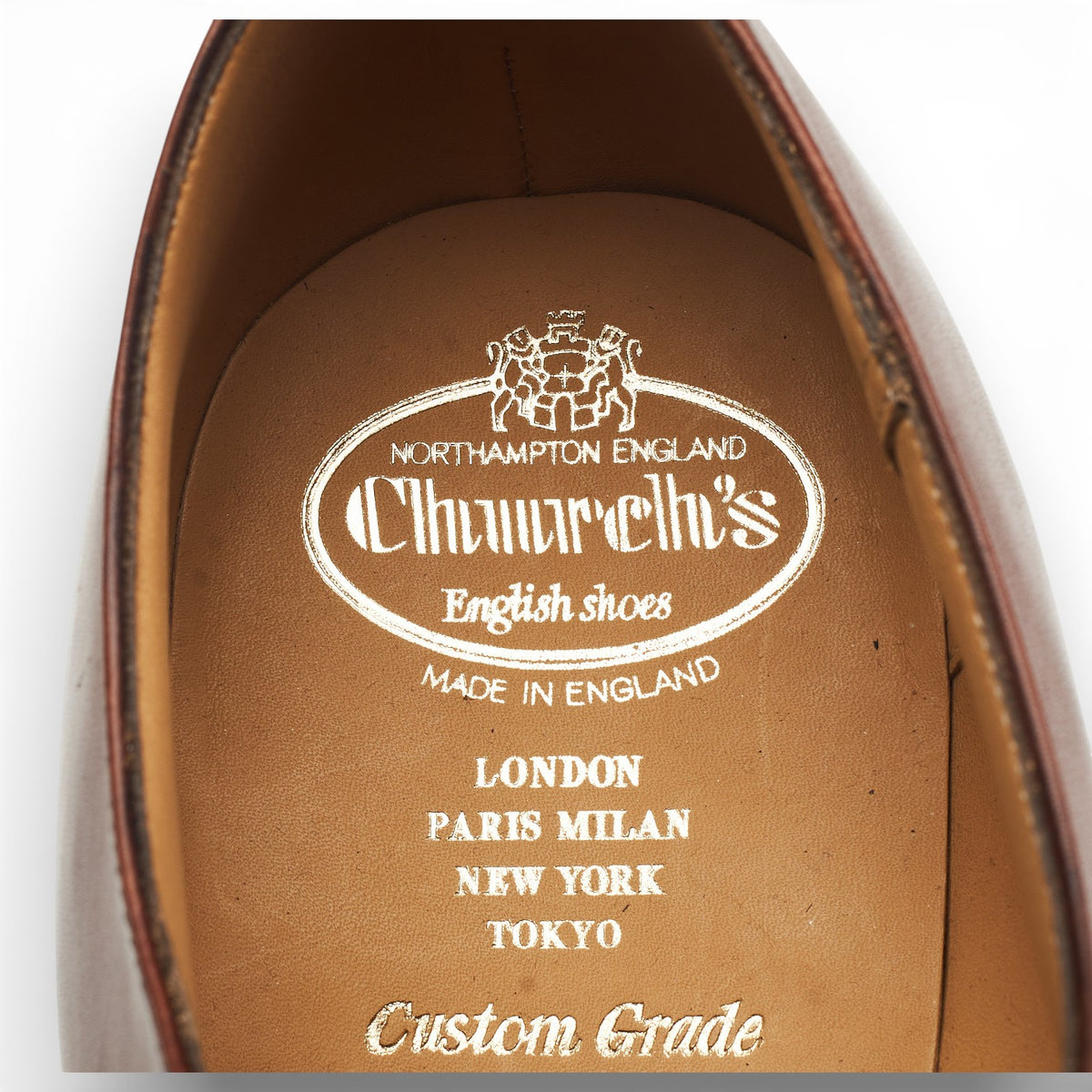 'Consul' Brown Leather Oxford UK 11 G