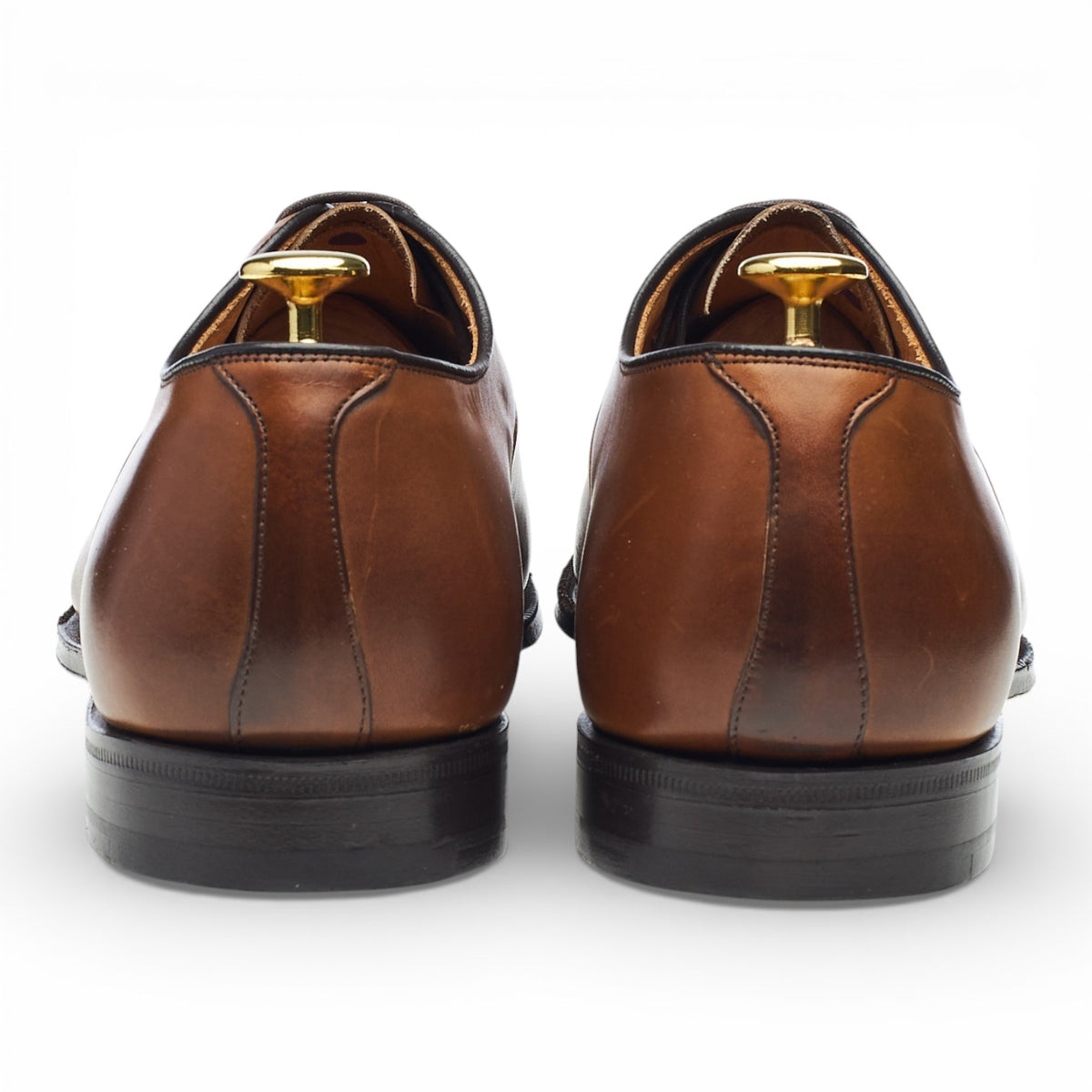 'Newton II' Tan Brown Leather Oxford UK 8.5 G