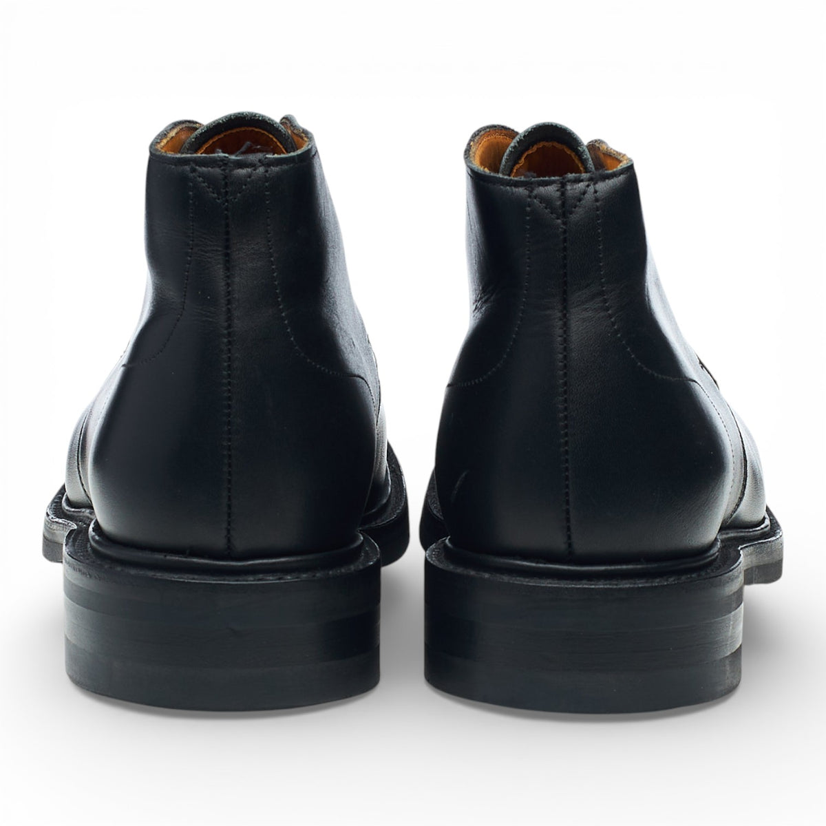 Women's Toast Black Leather Chukka Boots UK 5 D