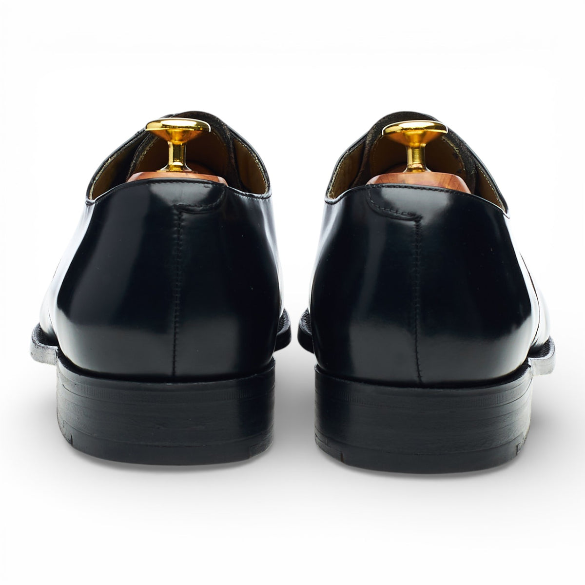 Russell & Bromley Black Leather Oxford UK 8.5 G