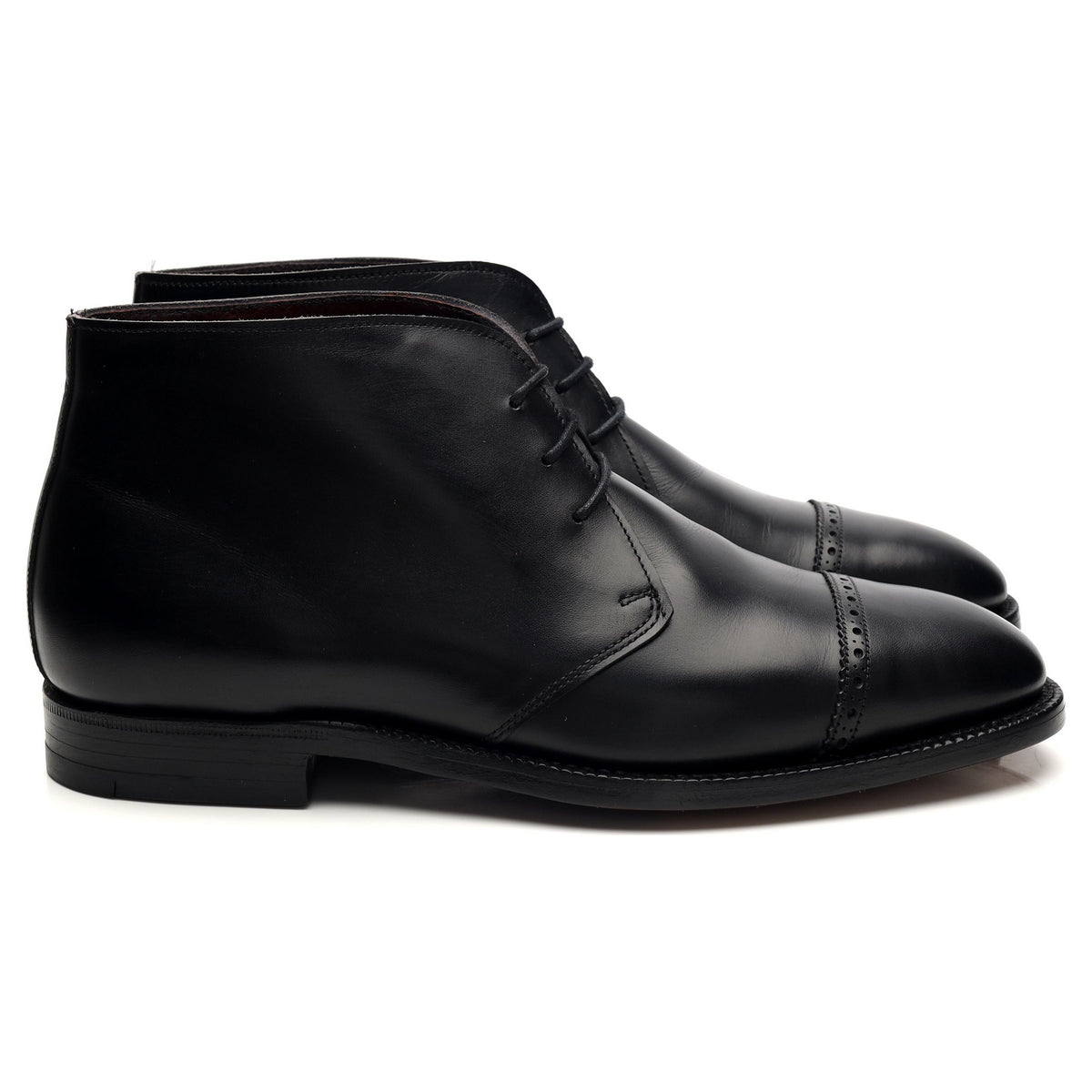 Masterclass &#39;Ruskin&#39; Black Leather Chukka Boots UK 6 F