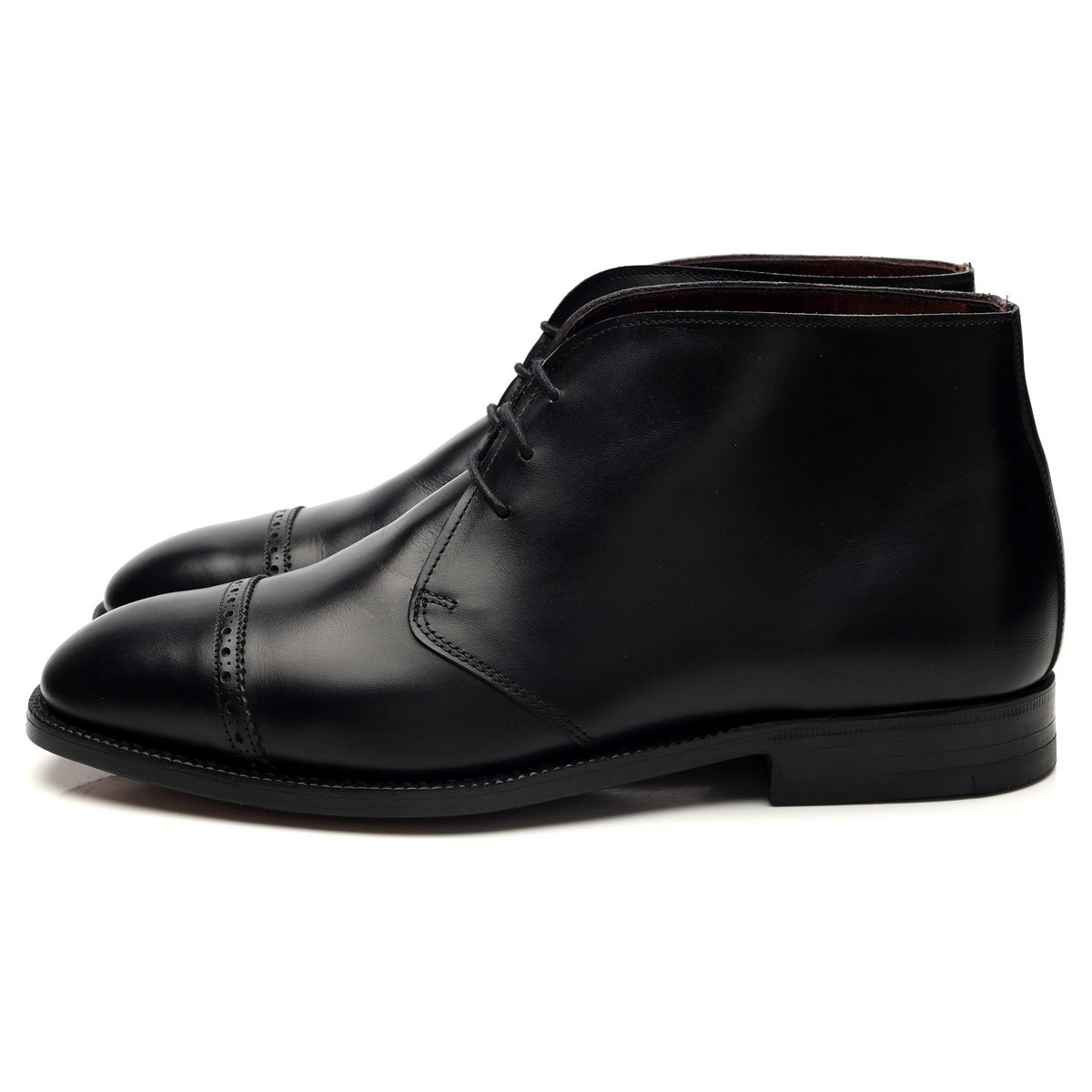 Masterclass &#39;Ruskin&#39; Black Leather Chukka Boots UK 6 F