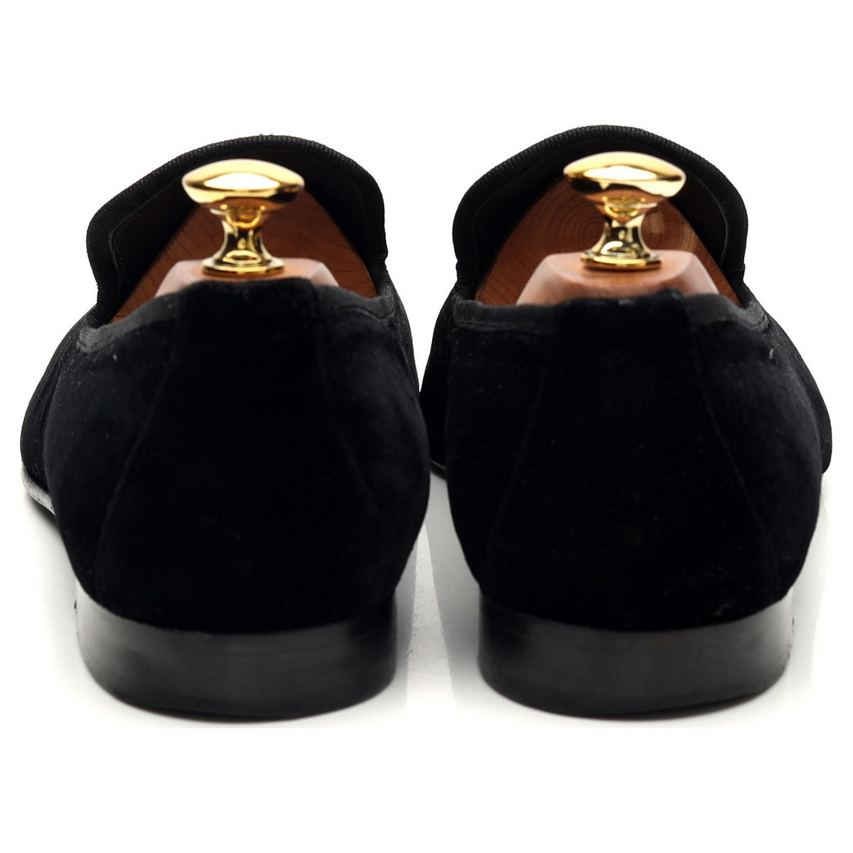 Black Velvet Slippers UK 7 EU 41