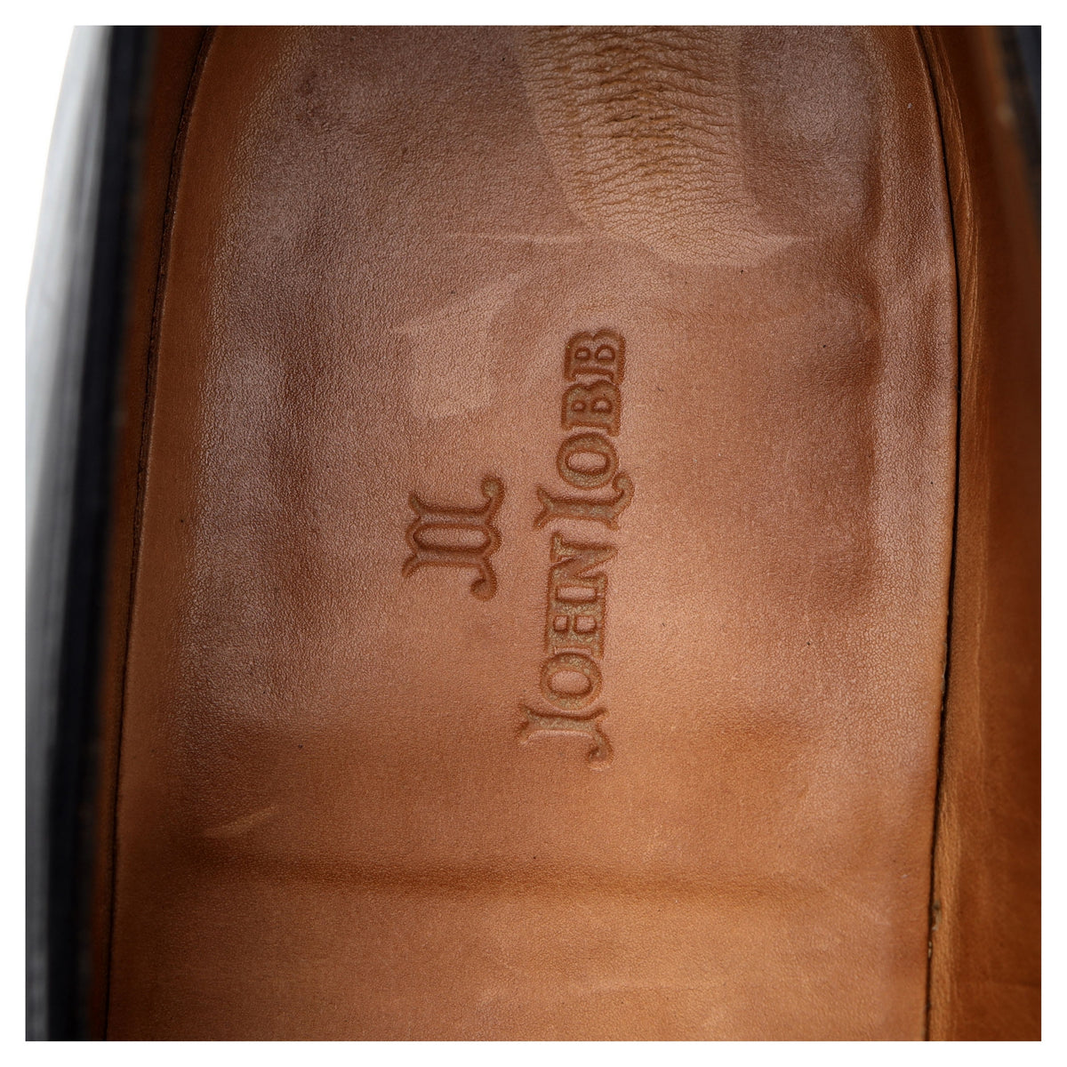 &#39;Cheltenham&#39; Dark Grey Leather Loafers UK 10 E