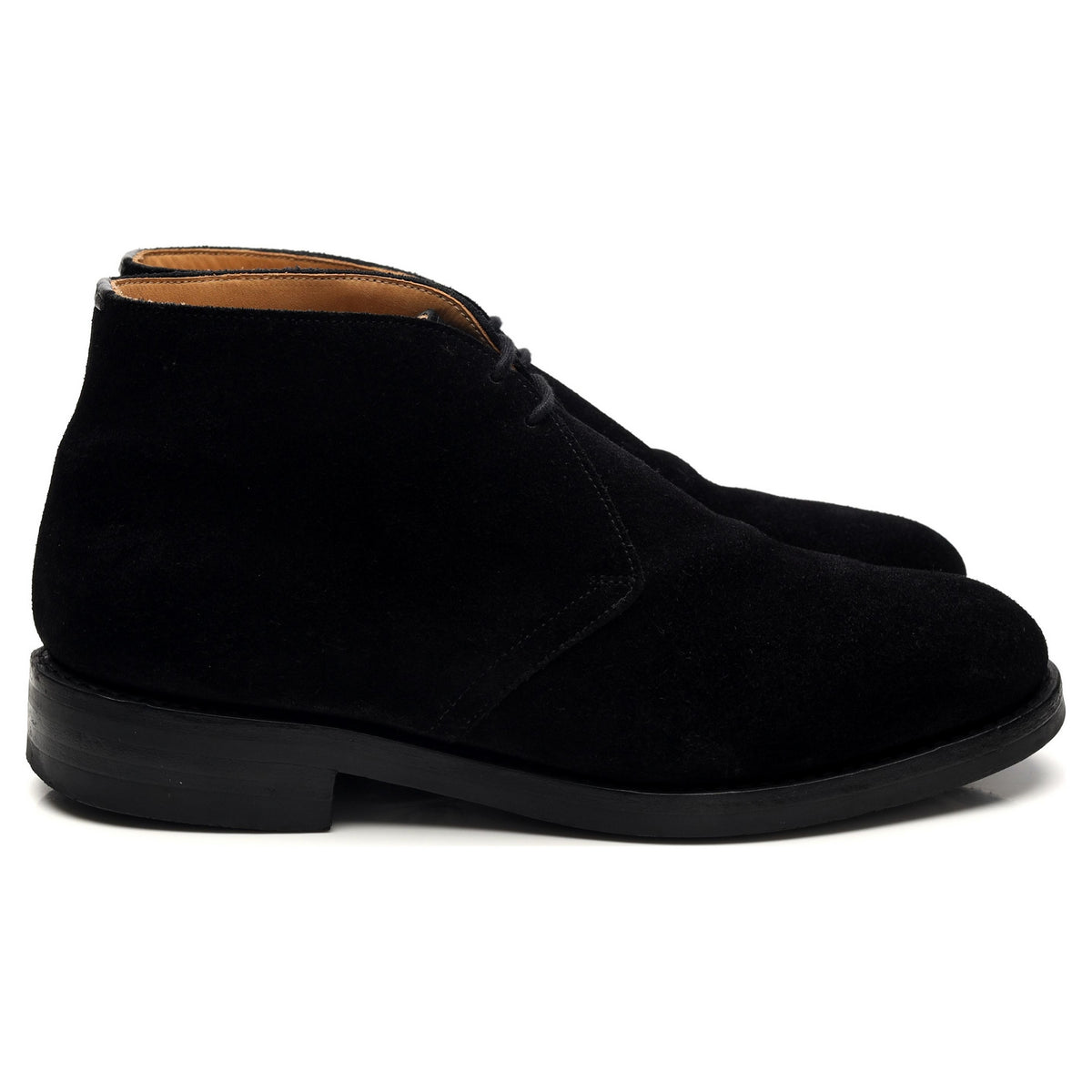 &#39;Ryder 3&#39; Black Suede Chukka Boots UK 6 G