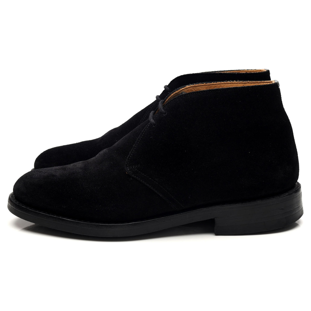 &#39;Ryder 3&#39; Black Suede Chukka Boots UK 6 G