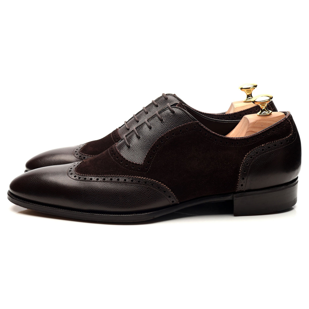 &#39;Astaire&#39; Dark Brown Leather Oxford UK 11 D
