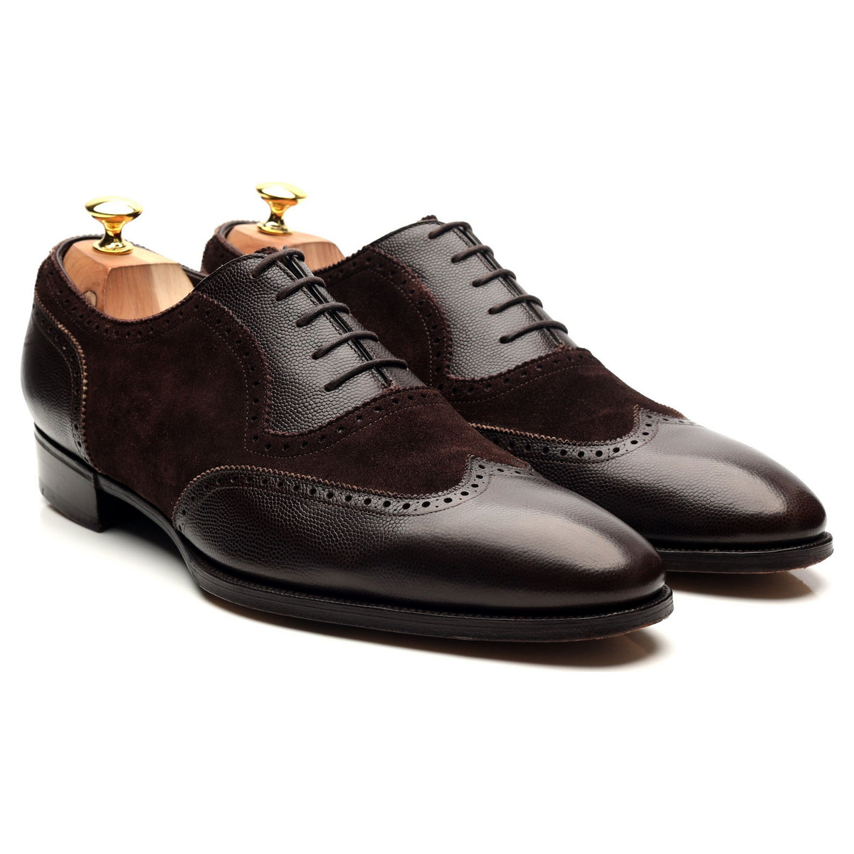 &#39;Astaire&#39; Dark Brown Leather Oxford UK 11 D