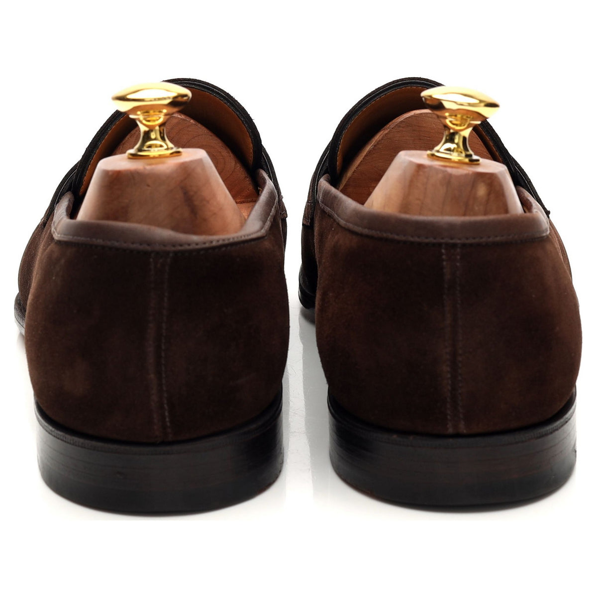Mocassins en daim marron « Piccadilly », pointure UK 10,5 E