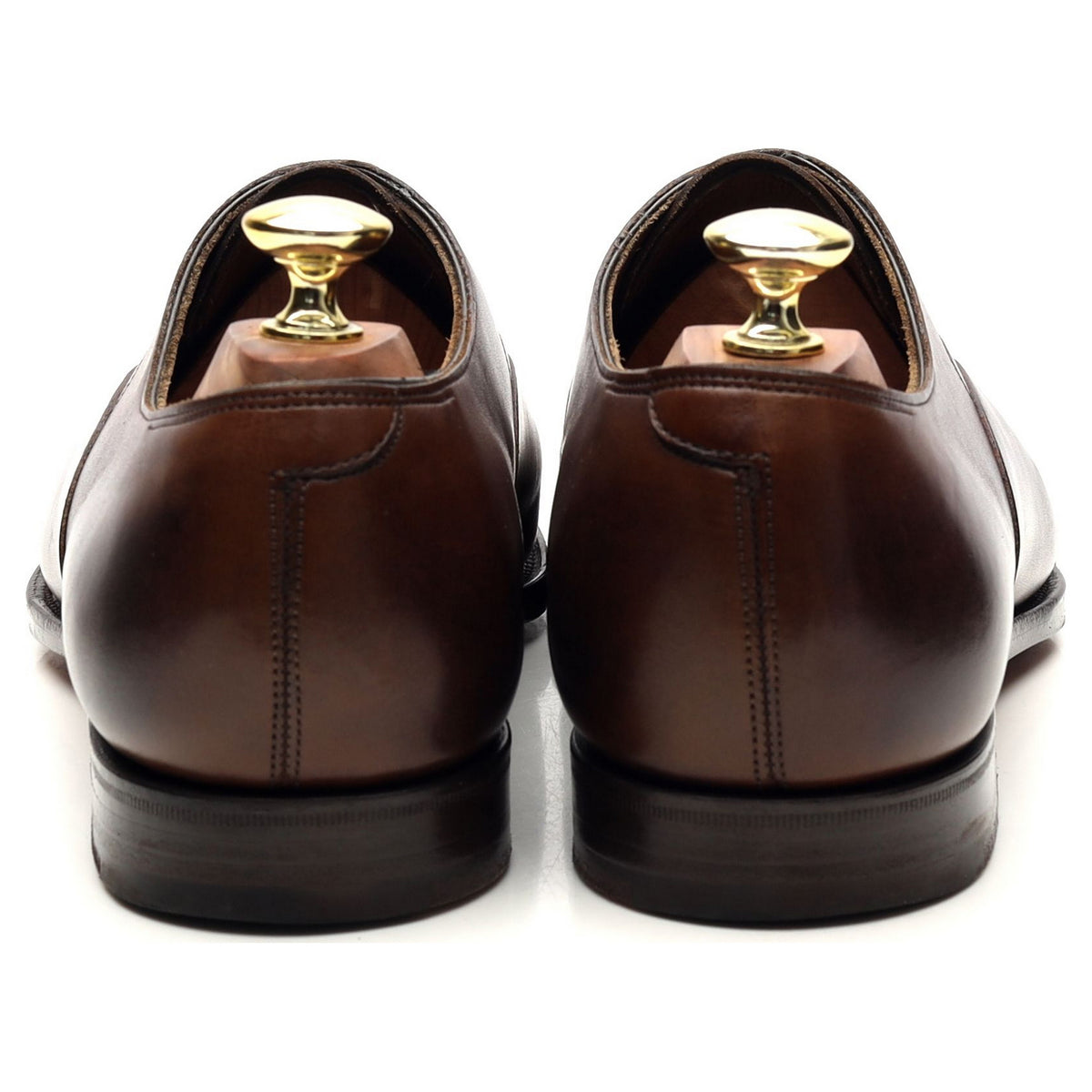 &#39;Churchill&#39; Dark Brown Leather Oxford UK 8.5 E