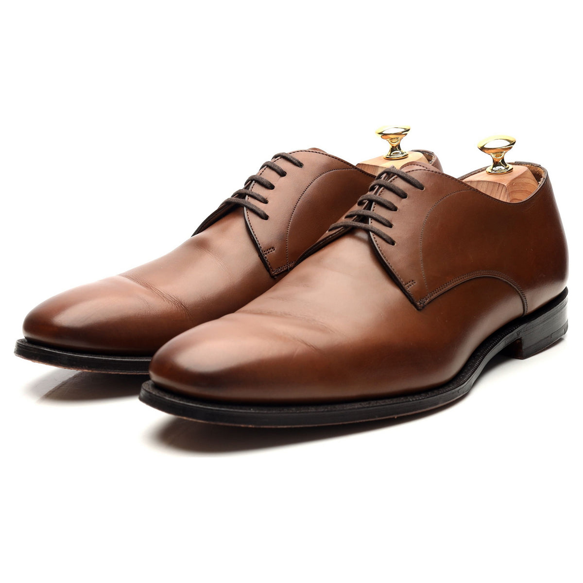 &#39;Radcliffe&#39; Brown Leather Derby UK 11 F