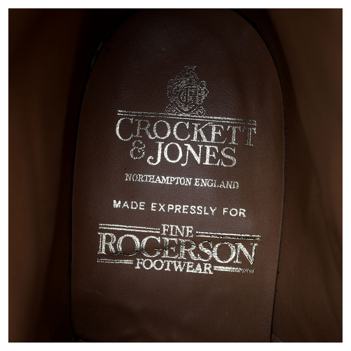 &#39;Harry&#39; Brown Grain Leather Boots Brogues UK 8.5 F
