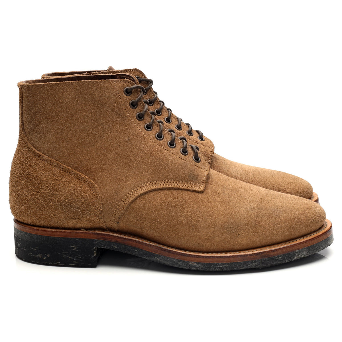 Sand Suede Service Boots UK 6.5 E