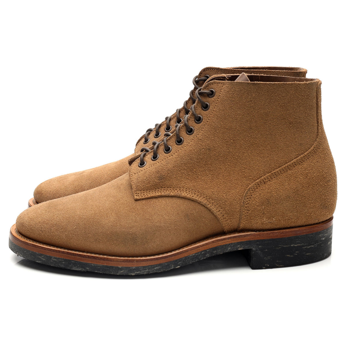 Sand Suede Service Boots UK 6.5 E