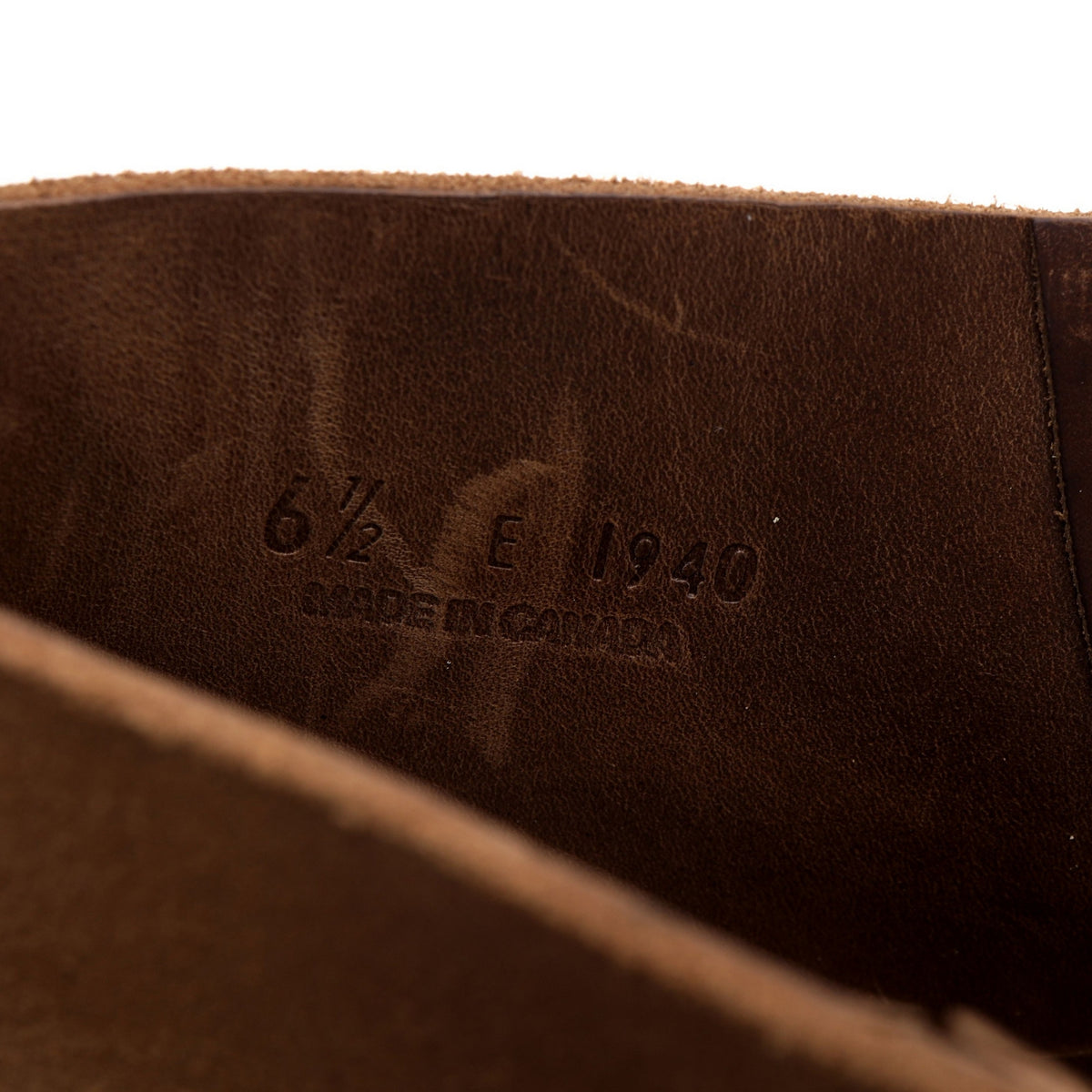 Sand Suede Service Boots UK 6.5 E