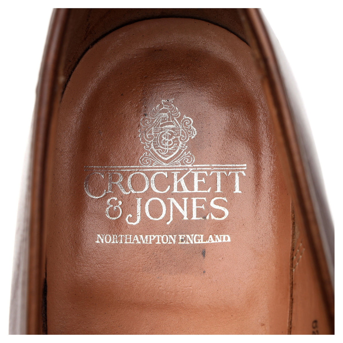 &#39;Grantham 2&#39; Brown Leather Loafers UK 10 E