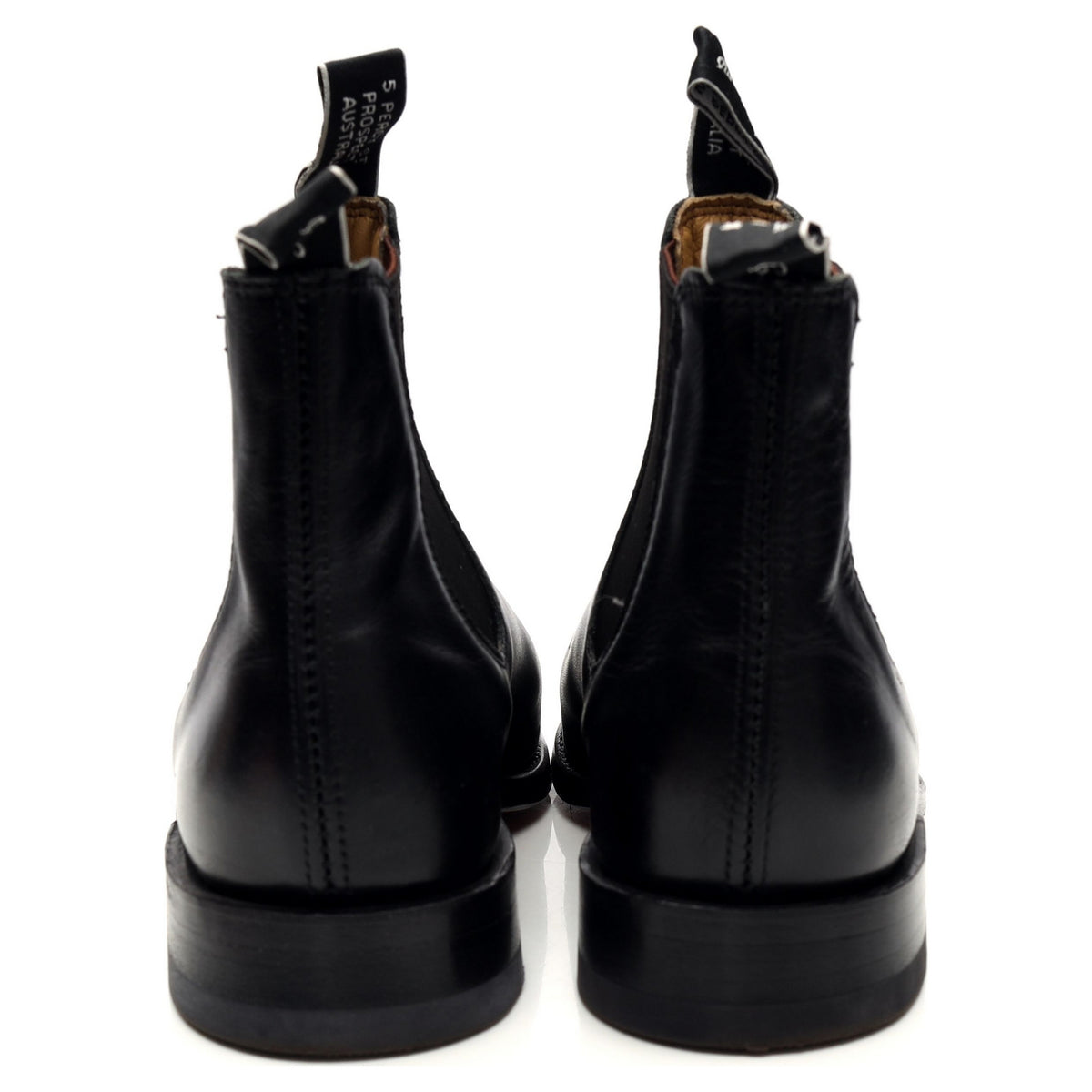 &#39;Craftsman&#39; Black Leather Chelsea Boots UK 7 G