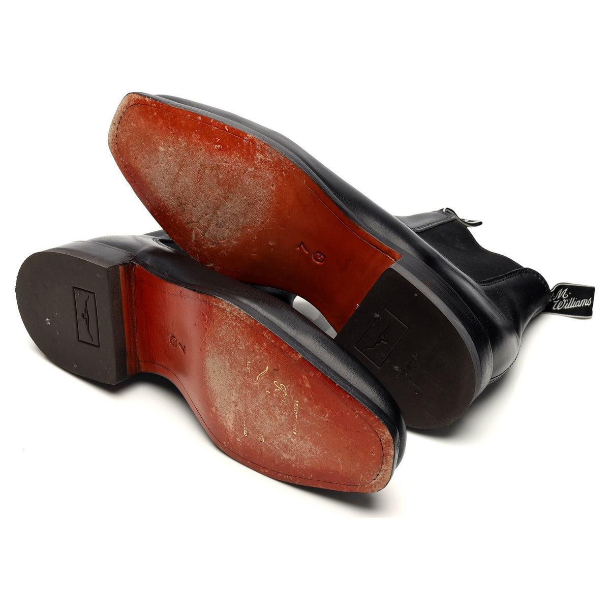 &#39;Craftsman&#39; Black Leather Chelsea Boots UK 7 G