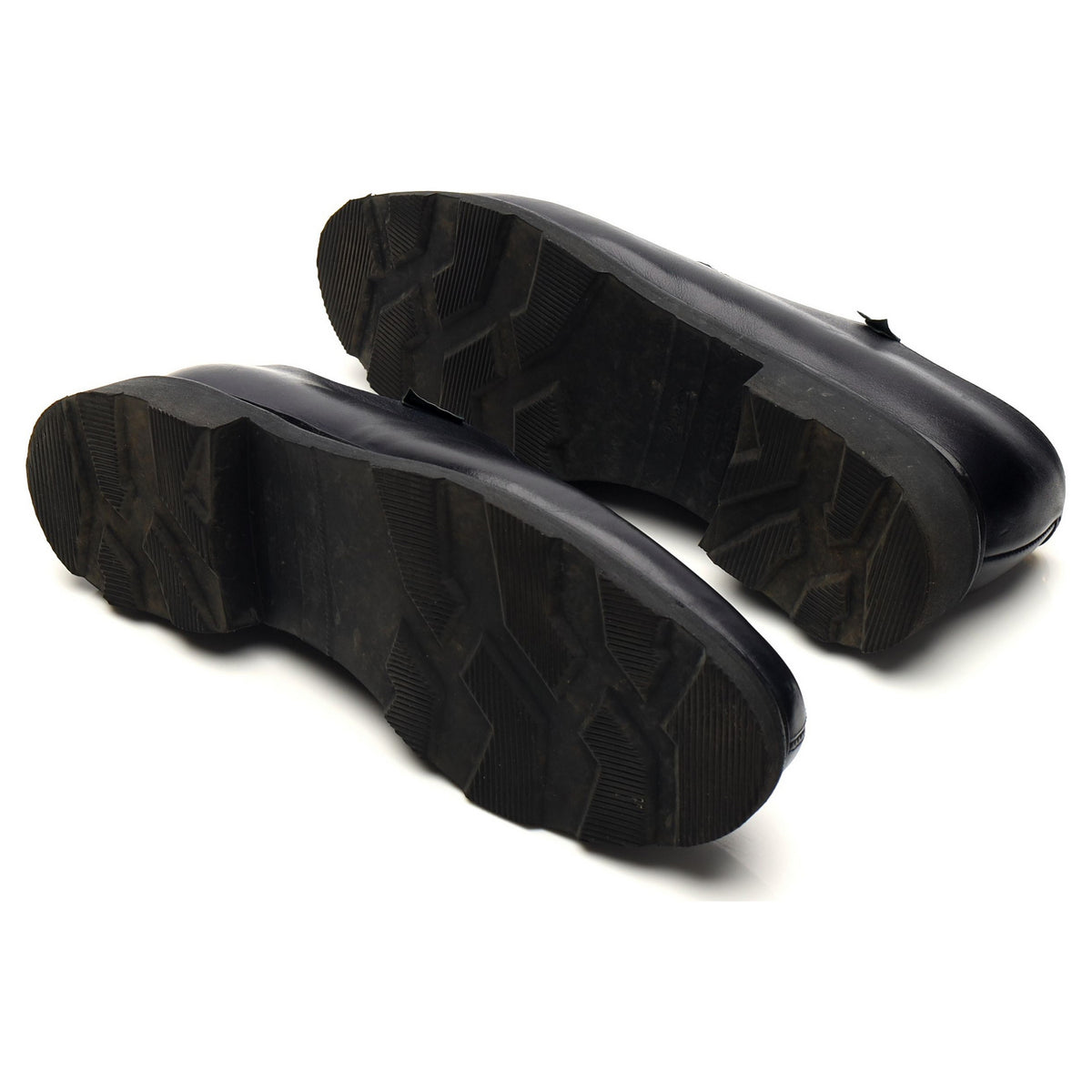 Women&#39;s &#39;Veley&#39; Navy Blue Leather Split Toe UK 6
