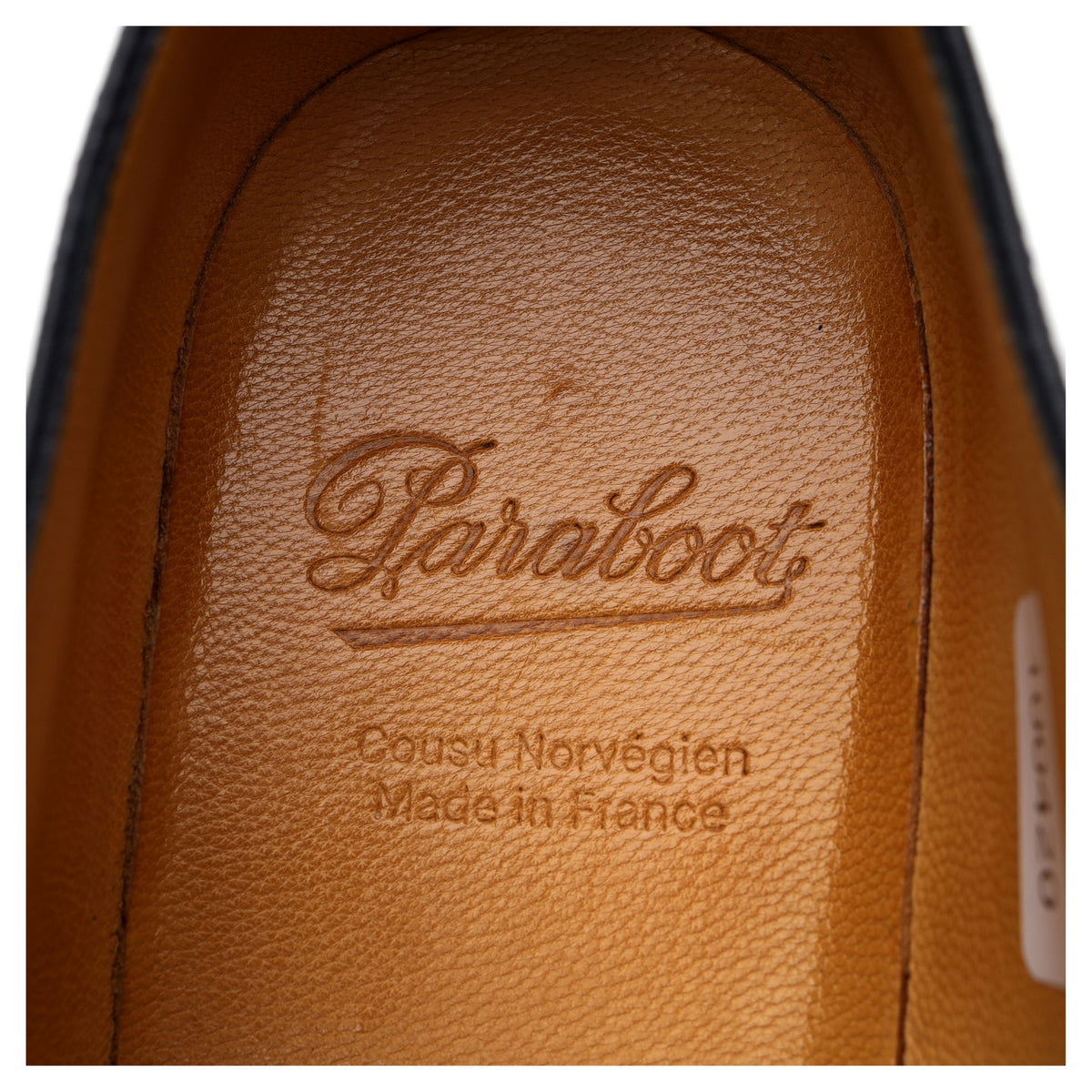 Women&#39;s &#39;Veley&#39; Navy Blue Leather Split Toe UK 6