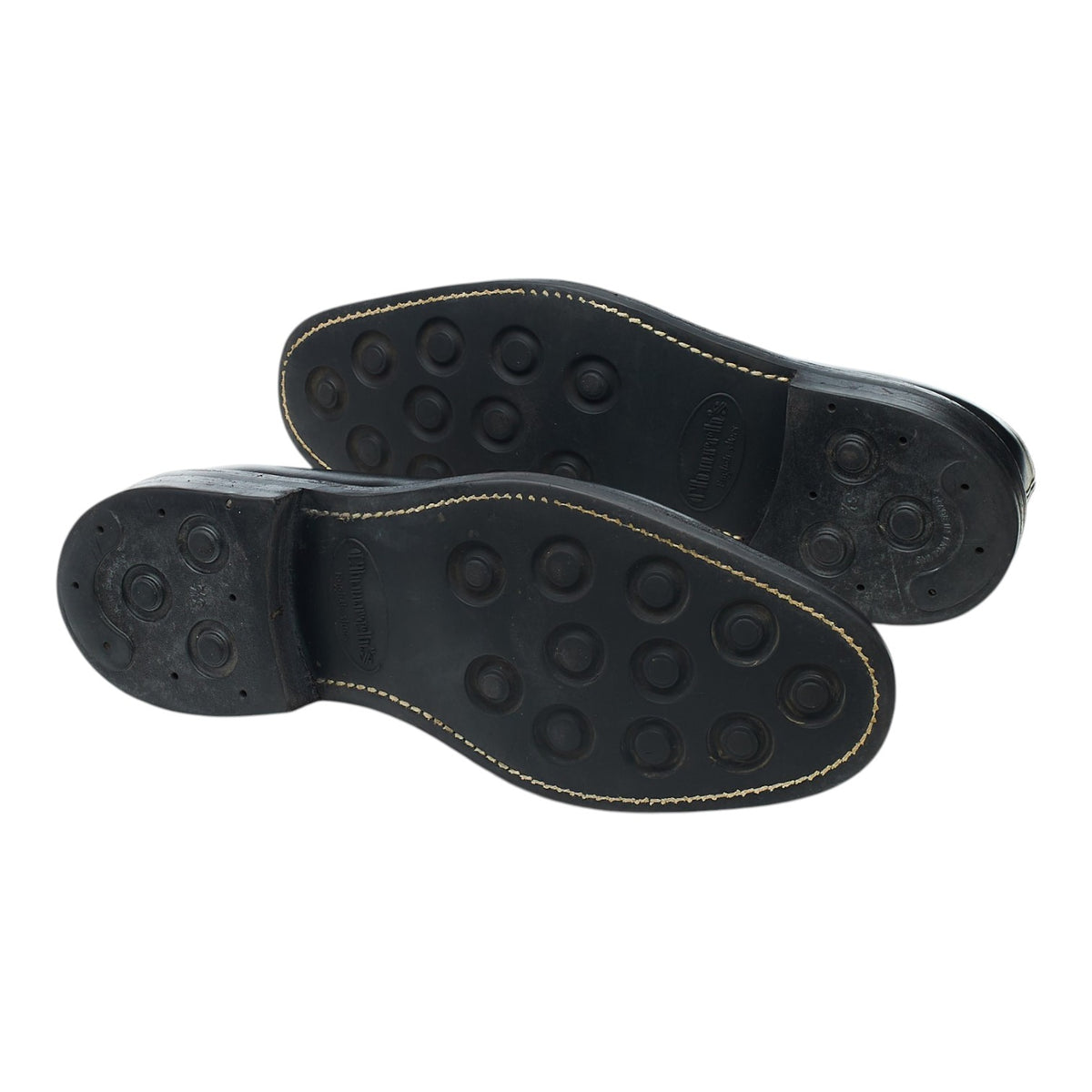 'Grafton' Black Leather Derby Brogues UK 6 F