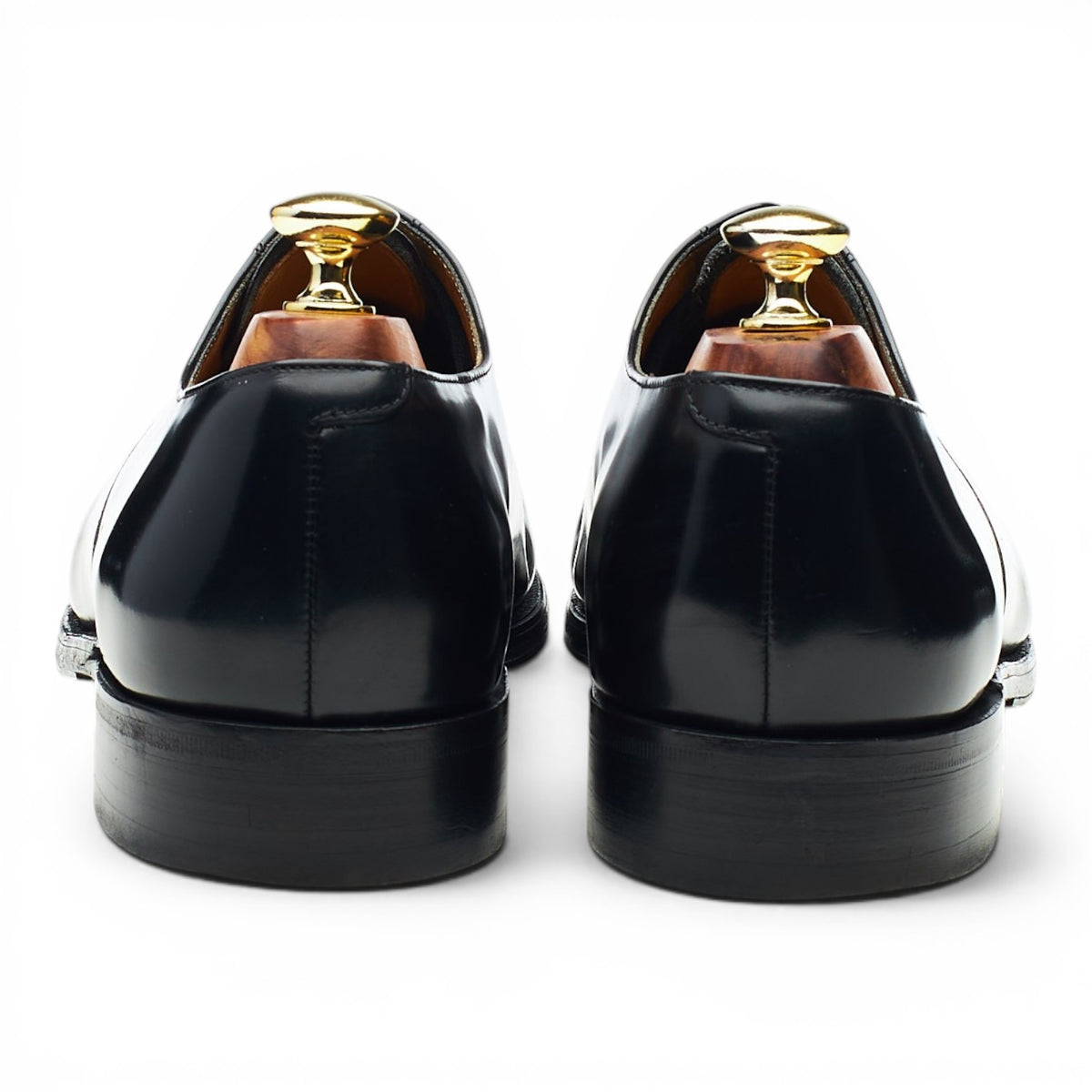 'Arnold' Black Leather Oxford UK 7.5 G