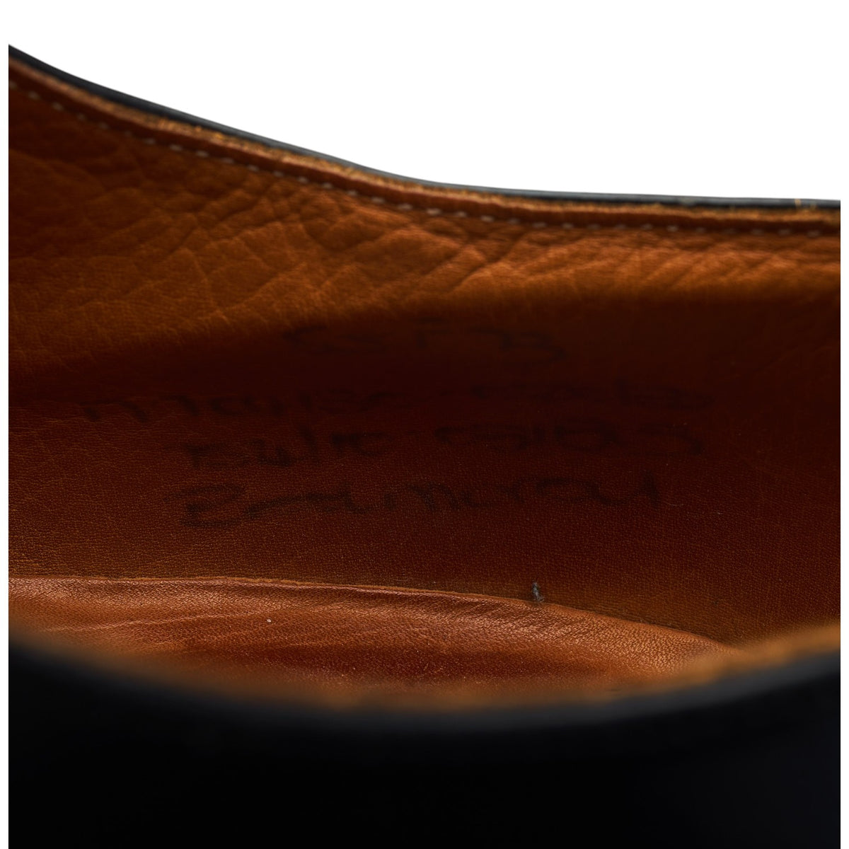 'Balmoral' Black Leather Oxford UK 8.5 F