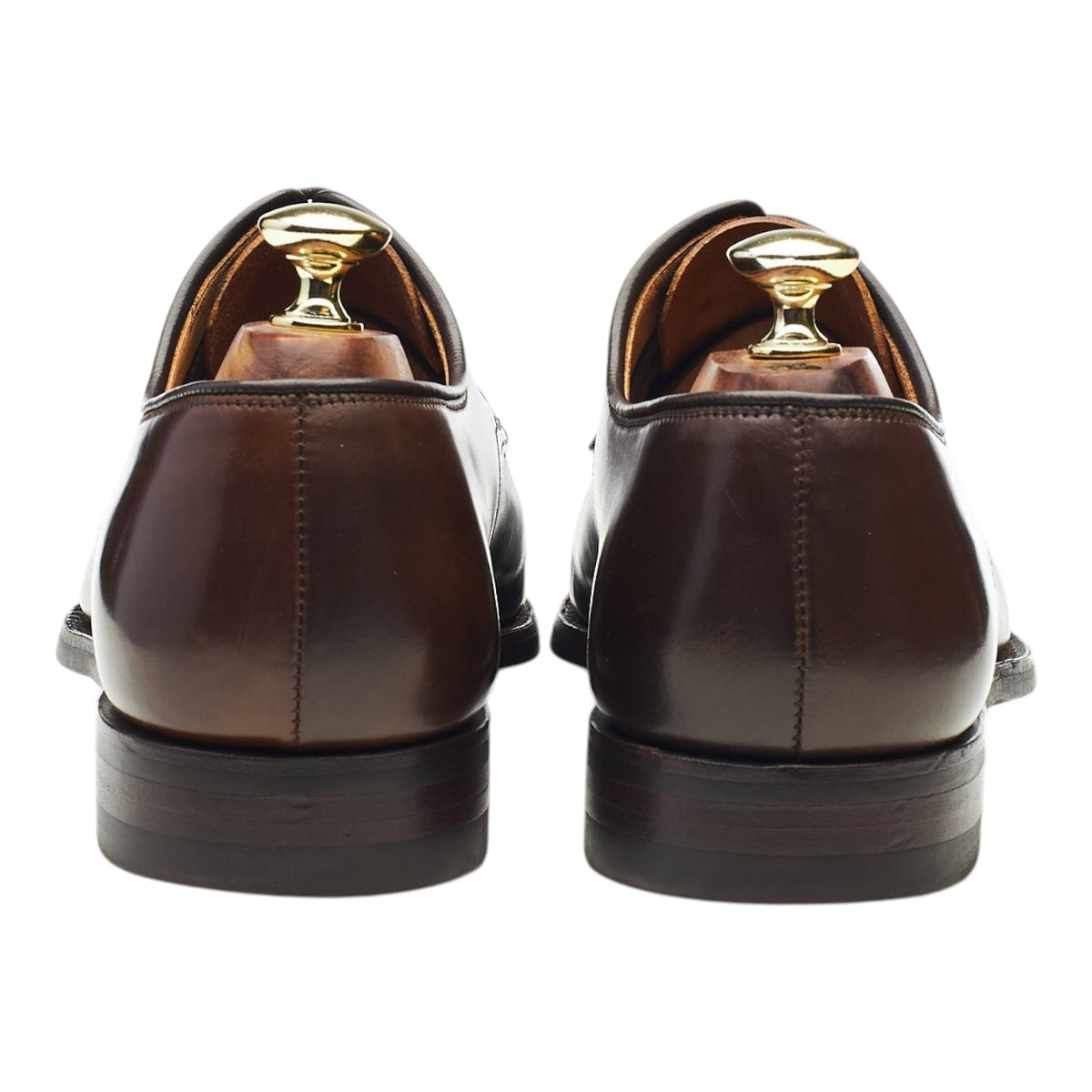 'Grasmere 3' Dark Brown Cordovan Leather Derby UK 7 E