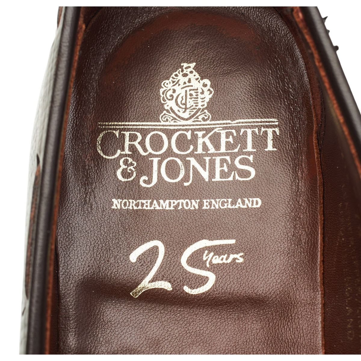 'Cavendish 3' Dark Brown Grain Cordovan Leather Tassel Loafers UK 7.5 E