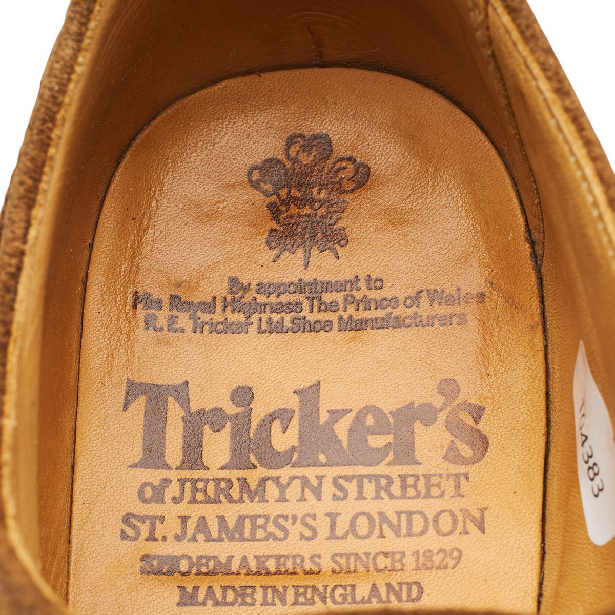 Tan Brown Suede Oxford Brogues UK 8